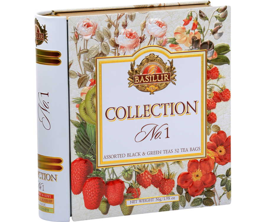 Tea Book Basilur Collection Nº1 - 32 bolsitas