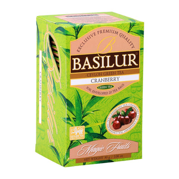 Té verde Basilur con Cranberry