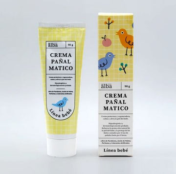 Crema de pañal matico Apicola del Alba.