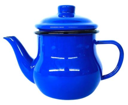 Tetera Condor Enlozada Azul 500ml