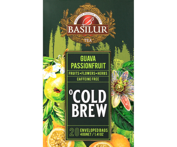 Cold Brew Basilur Guava PassionFruit 20 Bolsas