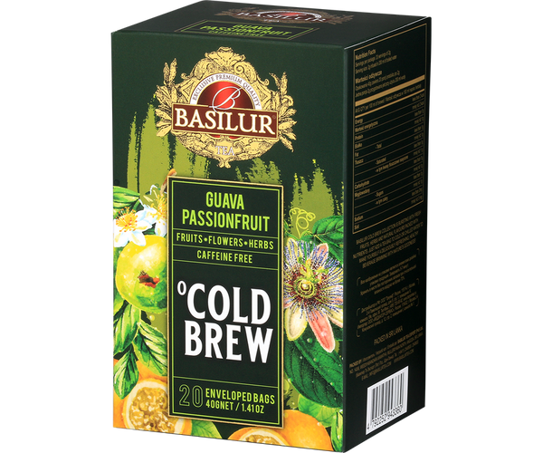 Cold Brew Basilur Guava PassionFruit 20 Bolsas