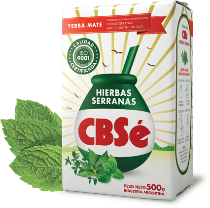 Yerba Mate CBSé Hierbas Serranas 500g