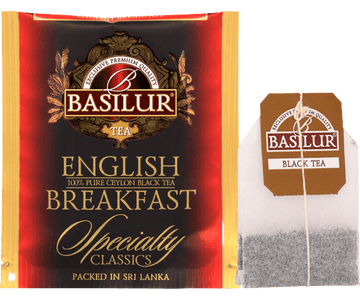 Te Negro Basilur English Breakfast 25 Bolsas