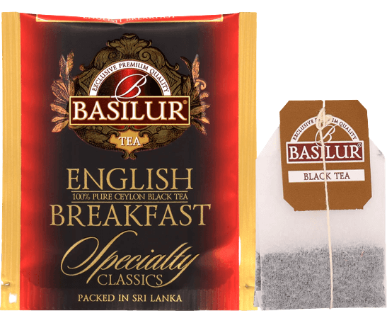 Te Negro Basilur English Breakfast 25 Bolsas