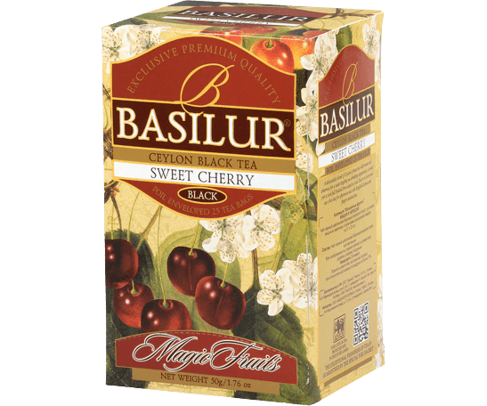 Te Negro Basilur Sweet Cherry 25 Bolsas