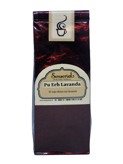 Té Rojo Pu Erh Lavanda Sensorial 50 grs