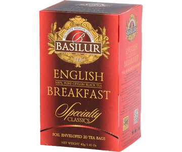 Te Negro Basilur English Breakfast 25 Bolsas