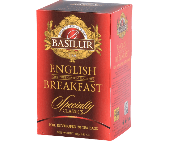 Te Negro Basilur English Breakfast 25 Bolsas