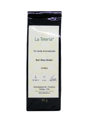 Té Verde Earl Grey Green La Tetería 50 grs