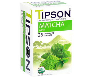 Té Matcha Menta Tipson 25 Bolsas