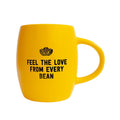 Mug Cerámico Marley Coffee Amarillo 430 ml