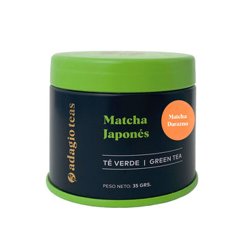 Te Verde Matcha Japonés Durazno Adagio 35 grs.