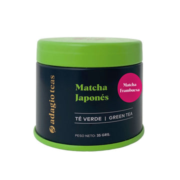 Te Verde Matcha Japonés Frambuesa Adagio 35 grs.
