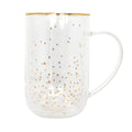 Mug Adagio Bhoro Doble Vidrio Estrellas 470ml