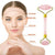 Set Rodillo Facial + Piedra Gua Sha de Cuarzo Rosa