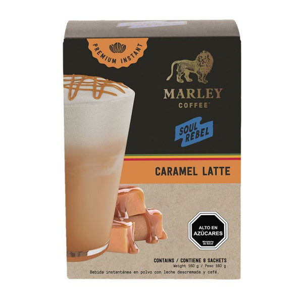 Soul Rebel Caramel Latte Marley Coffee 8 Sachets