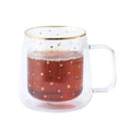 Taza Adagio Doble Vidrio Estrellas 250ml