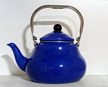 Tetera Condor Enlozada Azul 2 Litros