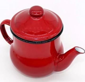 Tetera Condor Enlozada Roja 500ml