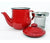 Tetera Condor Enlozada Roja 500ml