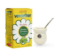 Pack Yerba Mate Verdeflor Hierbas Serranas con Matero Zaino