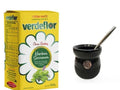 Pack Yerba Mate Verdeflor Hierbas Serranas con Matero Zaino