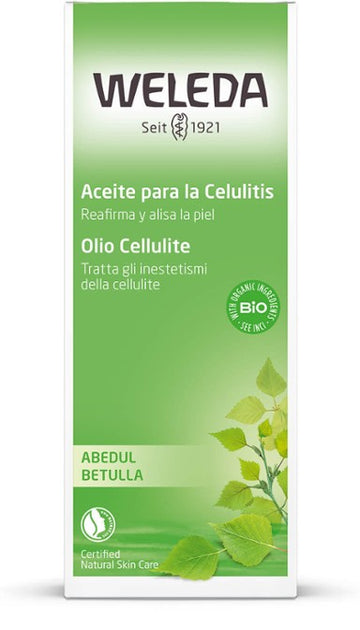 Aceite de Abedul para la Celulitis Weleda 100ml
